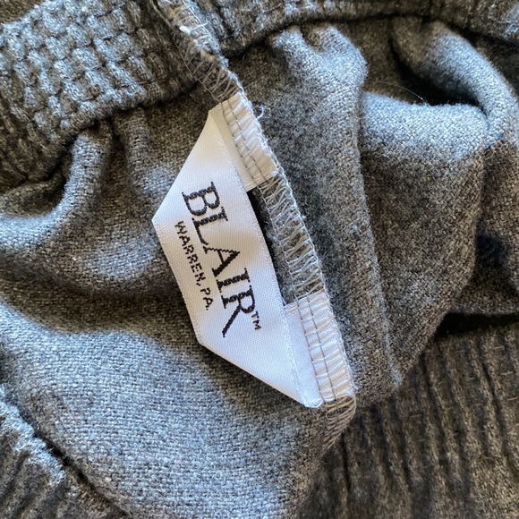 Gray vintage trousers pants - Picture 3 of 3